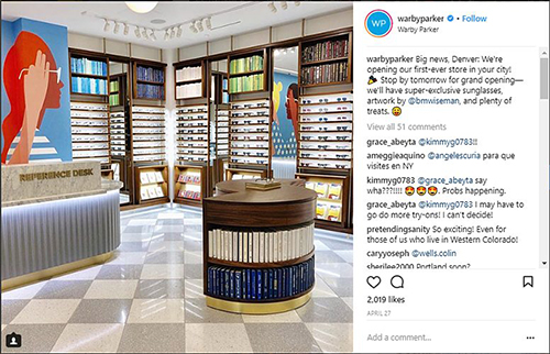 Warby Parker is a famous American online - Building A Brand Online