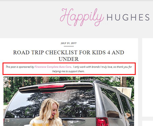 Screenshot of Happily Hughes website