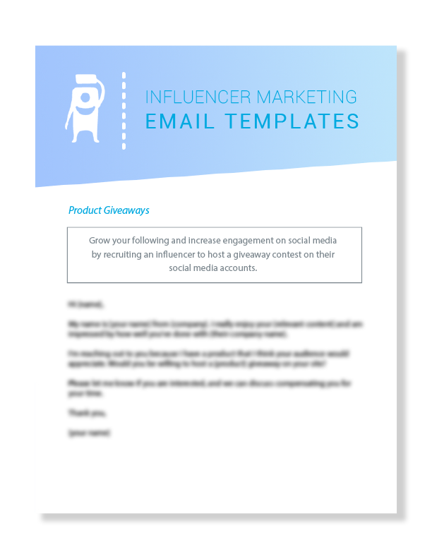 influencer marketing email templates sneak peek download