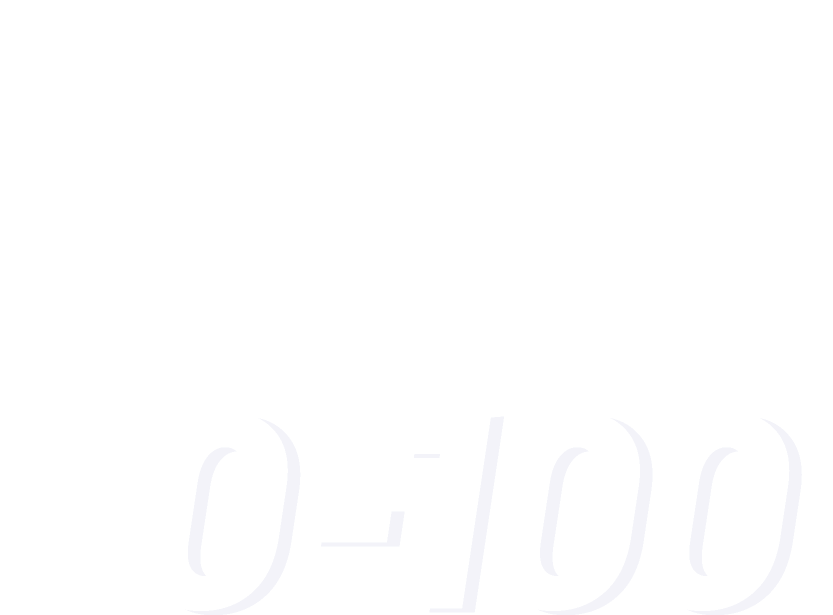 0 to 100 logo white-01