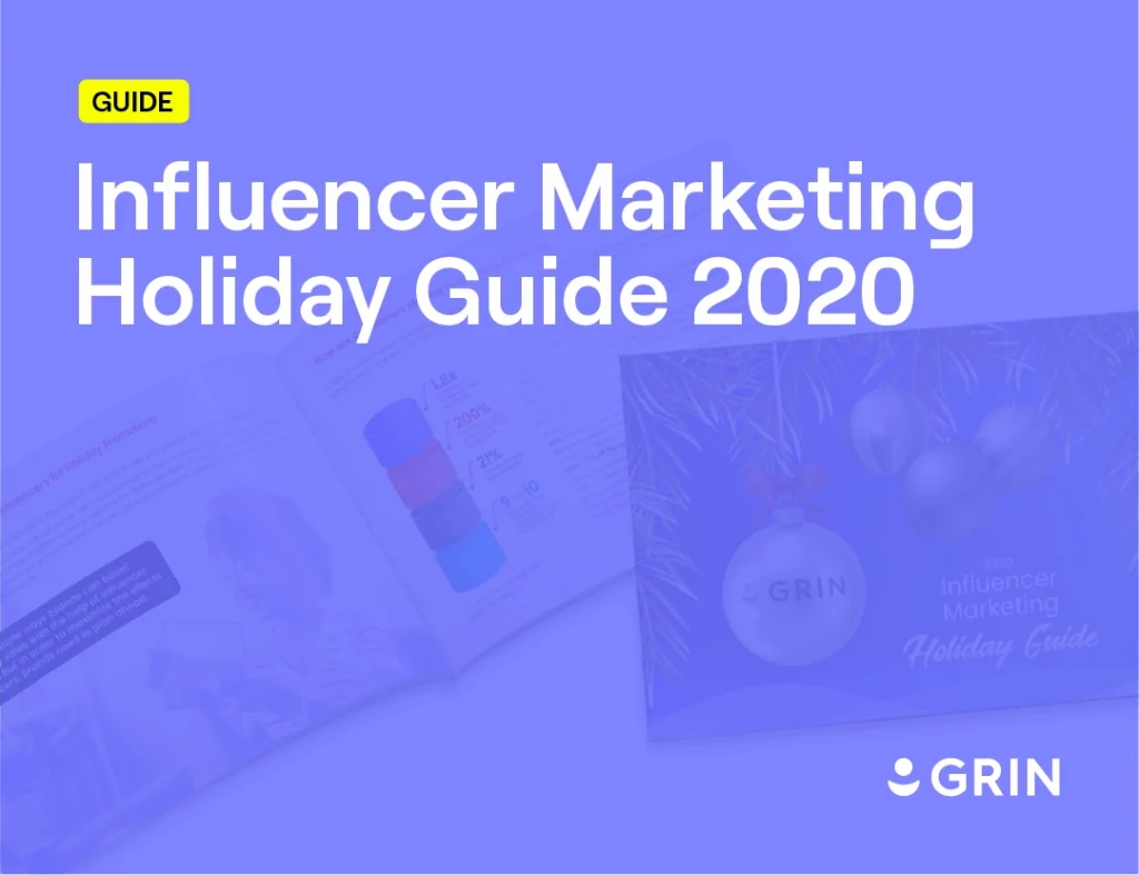 Influencer Marketing Holiday Guide 2020 featured image