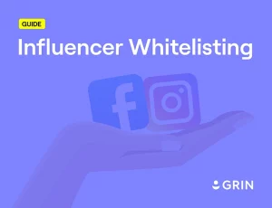 Influencer Whitelisting guide cover image