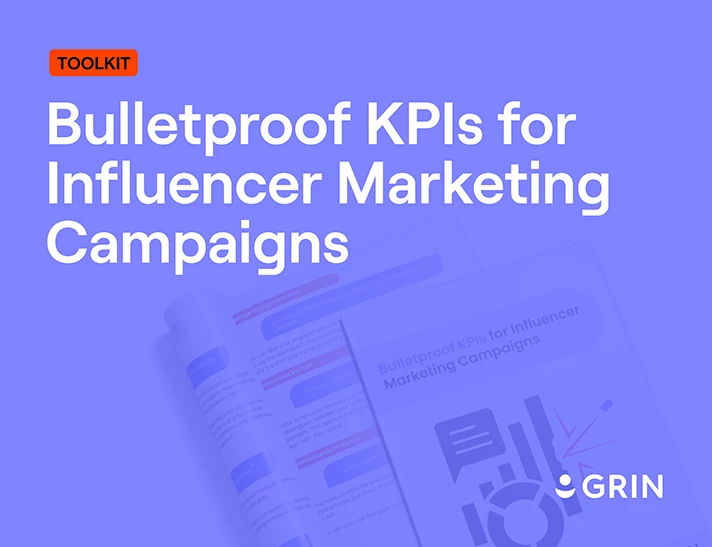 Bulletproof KPIs for Influencer Marketing Campaigns toolkit cover image