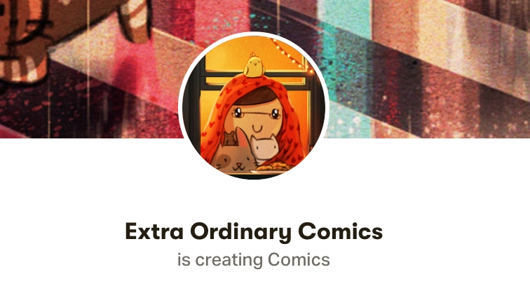 Screenshot of Extra Ordinary Comics
