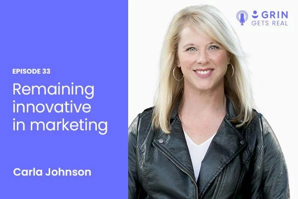 Episode page image of "Remaining innovative in marketing" with Carla Johnson