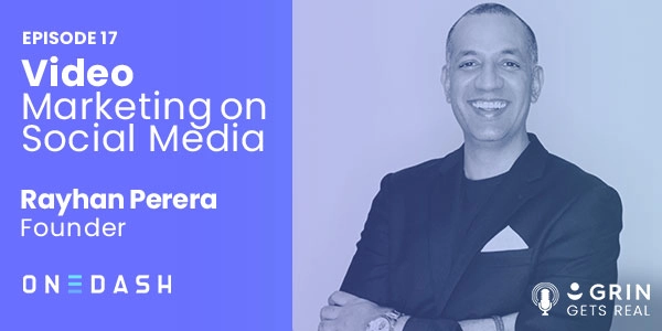 Episode card of Video Marketing on Social Media with Rayhan Perera