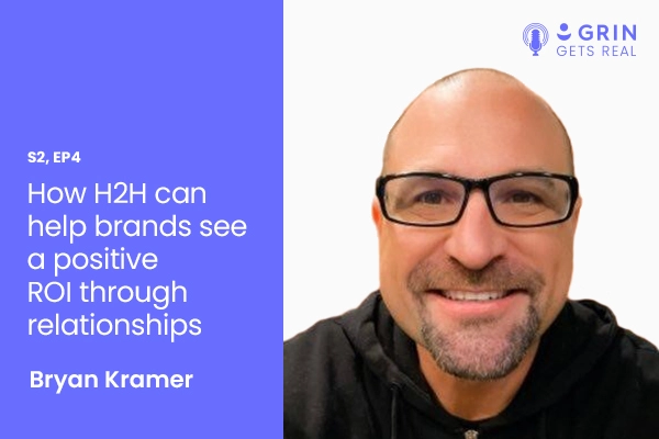 Title image for "How H2H can help brands see a positive ROI through relationships" with Bryan Kramer