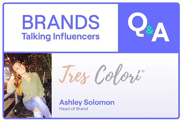Title image for Brands Talking Influencers Q&A with Tres Colori