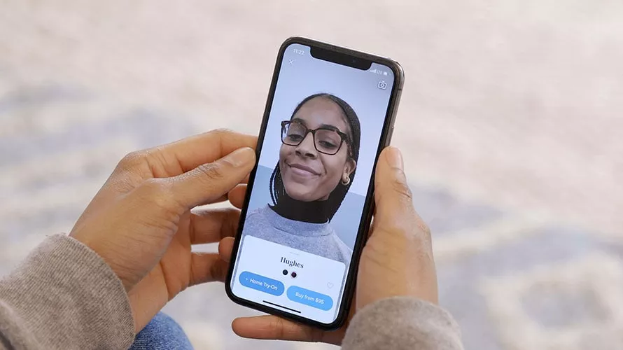 Warby Parker's AR tool