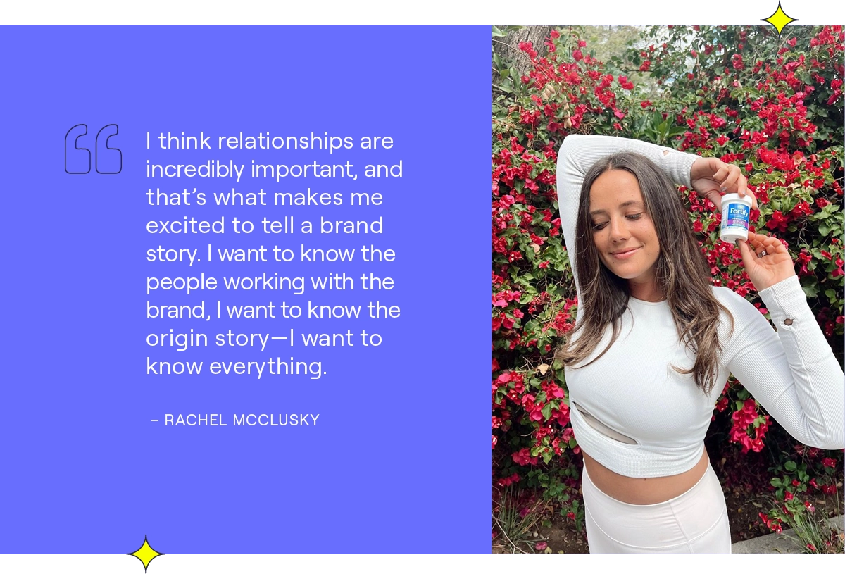 Rachel McClusky quote and picture