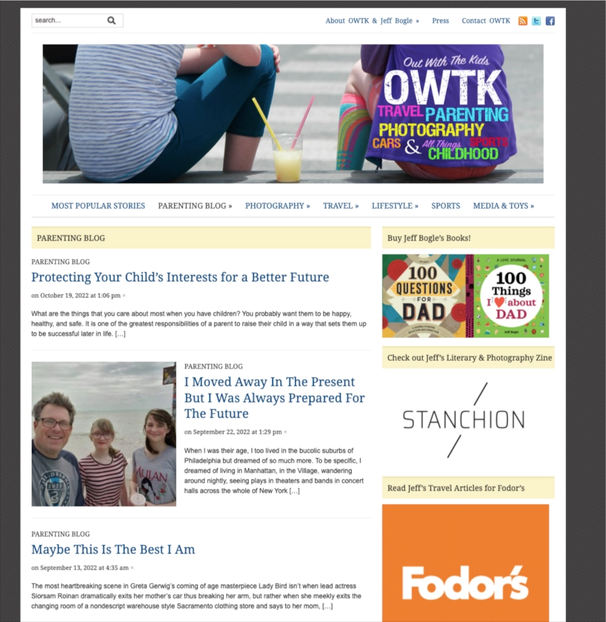 OWTK blog screenshot
