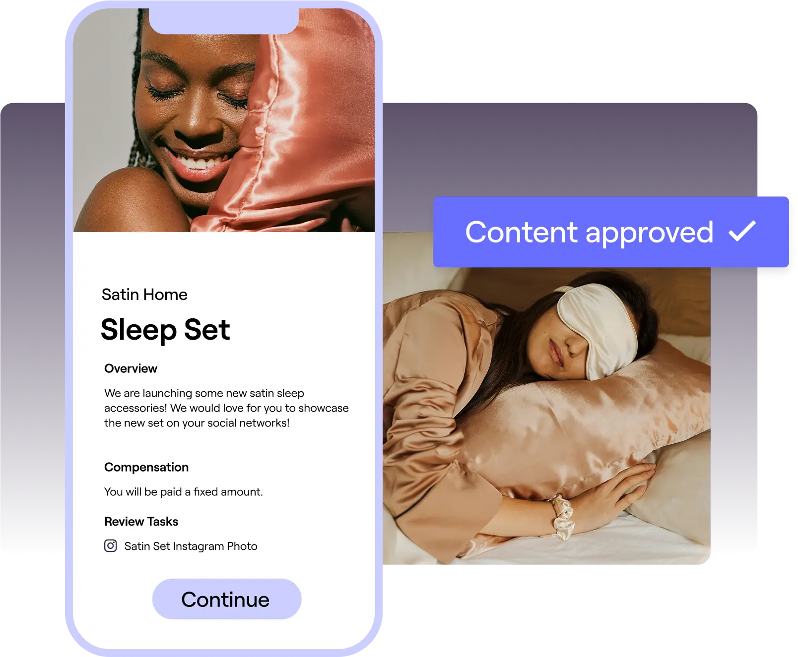 Stylized image of a content creator brief by GRIN